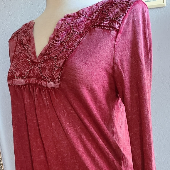 Lucky Brand boho top🥀 - Picture 3 of 6